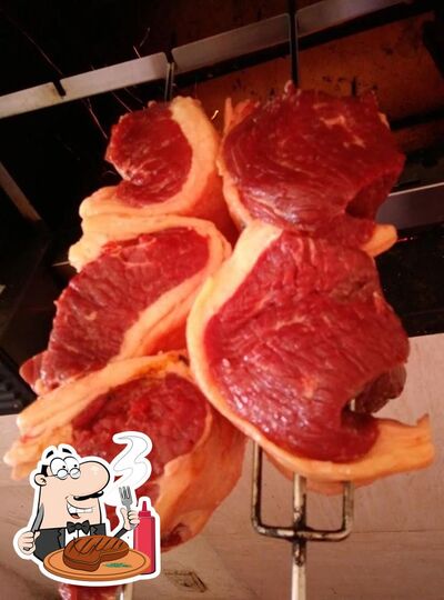 Dê uma olhada na escolha de pratos de carne