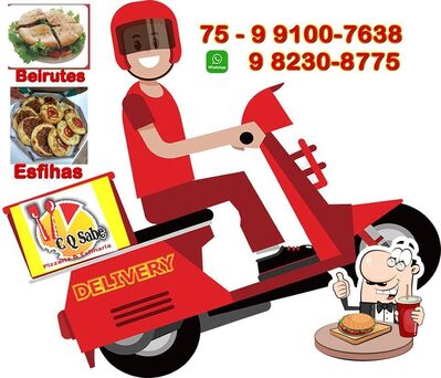 Os hambúrgueres do CQ Sabe Pizzaria e Esfiharia irão saciar diferentes gostos