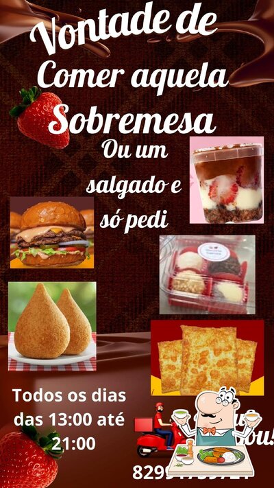 Comida em DOÇES e salgados da gord