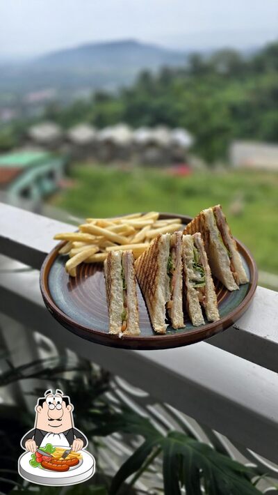 Food at Wild Flower Sky Lounge & Dine in