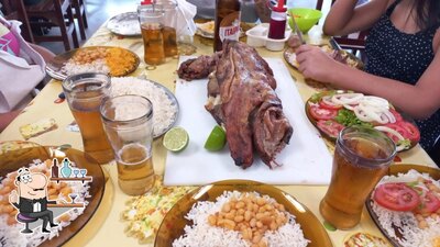 O interior do Restaurante E Churrascaria Costelão No Bafo