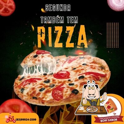 Peça pizza no Pizzaria Bom Sabor qno 16 ceilandia