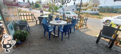 Take a seat at one of the tables at Tea Time
