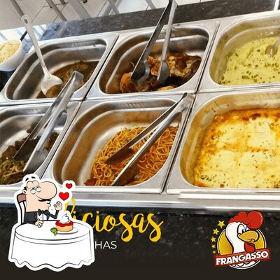 Frangasso oferece uma gama de pratos doces