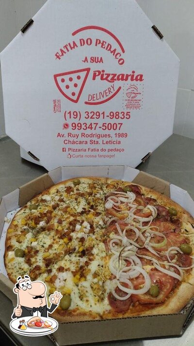 Consiga pizza no Pizzaria Fatia do Pedaço Campinas SP