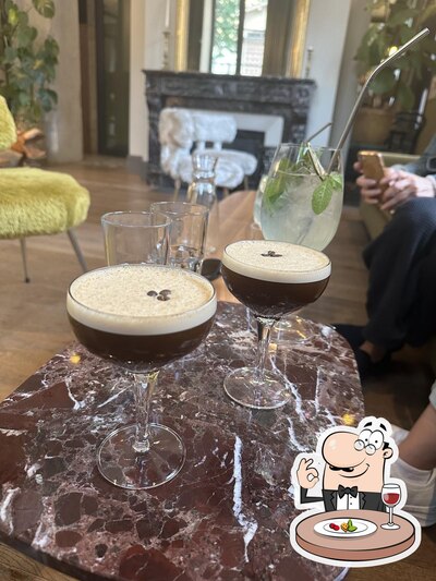 Nourriture à Café Basilic