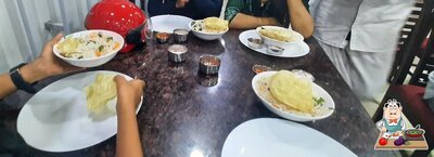 Meals at Padma Cafe