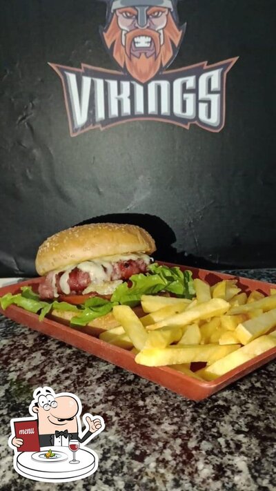 Platos en Vikings Burger Cuiabá