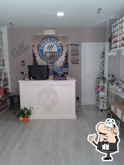 Gli interni di Pausa Caffè