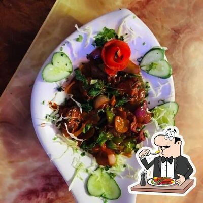 Food at R R Hotel & Restaurant