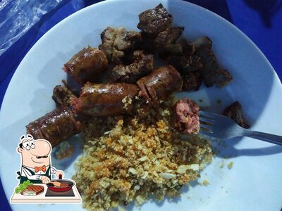 Prove refeições de carne no Restaurante Peixão