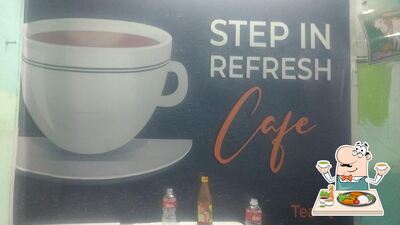 Food at Step In Refresh Cafe