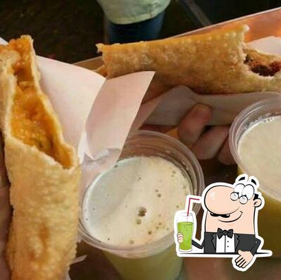 Você pode desfrutar de uma bebida do menu