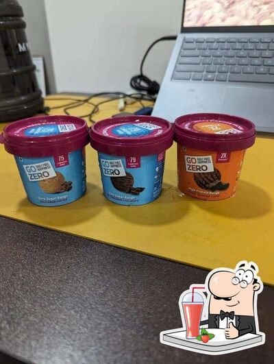 Try out different beverages available at Go Zero - Ice Creams & Desserts