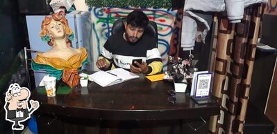 The interior of Good Luck Cafe