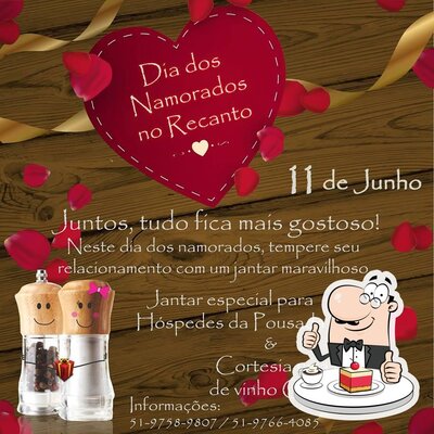 Desfrute de uma das sobremesas