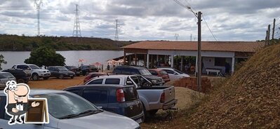 a área exterior é uma característica importante do Quiosque O Mirante