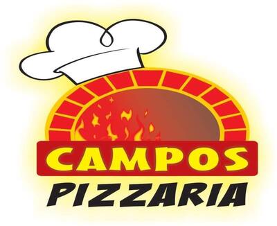 O PIZZARIA CAMPOS tem seu próprio logotipo