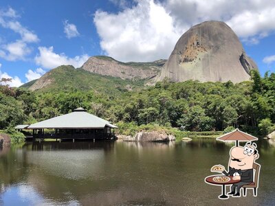 O exterior do Restaurante Lago Negro