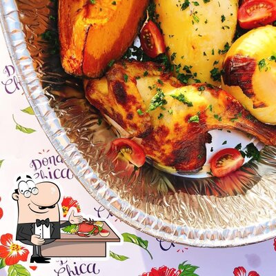 Dona Chica na Floresta oferece uma escolha de itens de frutos do mar