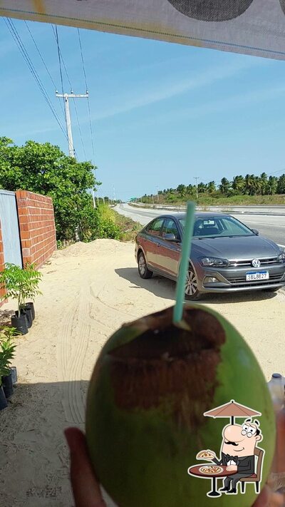 o exterior é uma característica importante do Alberto do coco