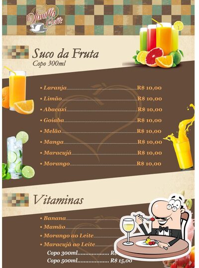 Comida em Vanilla Café & Comida