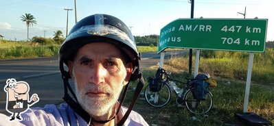 Você pode espairecer no na área externa do Bar Do Sabá