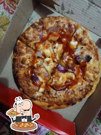 At Pizza slice, you can enjoy pizza