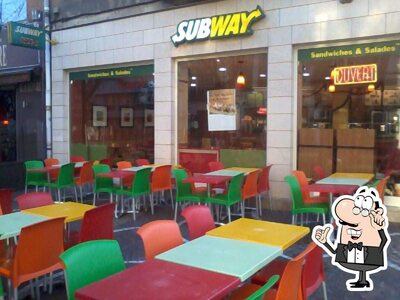 L'intérieur de Subway