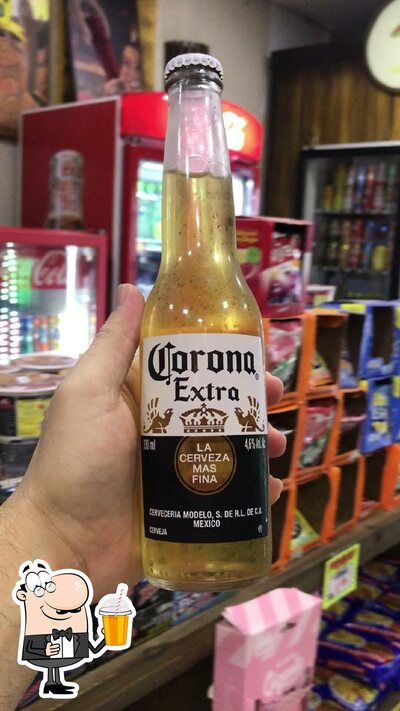 Você pode pedir uma bebida do menu