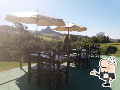 Veja imagens do interior do Restaurante Cachoeira do Escorrega / Camping