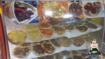 Comida em Lanchonete Sírio Libanês