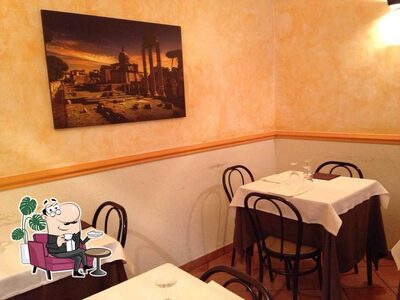 Gli interni di Il Grottino All'Aventino