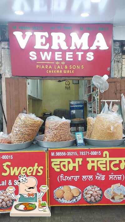 Food at Verma Sweets