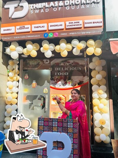 Meals at Dr. B's Theplas and Dhoklas