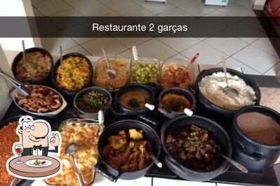 Comida em Restaurante Duas Garcas