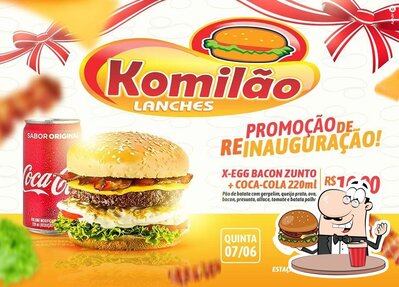 Os hambúrgueres do Juninho Lanches irão satisfazer uma variedade de gostos