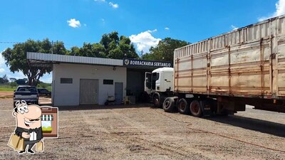 a área exterior é uma característica importante do Posto Sertanejo Primavera