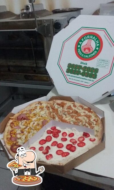 Experimente pizza no Pizzaria Lopes Fazenda Rio Grande PR