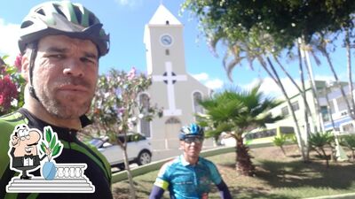 Você pode espairecer no exterior Padaria Santana