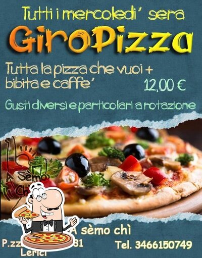 A A Sèmo Chì, puoi ordinare una bella pizza