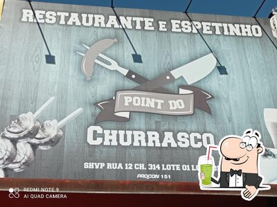 Point do Churrasco - Restaurante e Espetinho Vicente Pires fornece uma seleção de bebidas