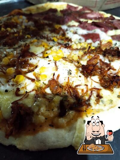 Escolha pizza no Pizzaria Primo- Disk