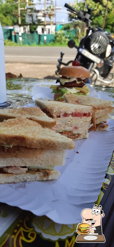 Treat yourself to a burger at JMR CAFE