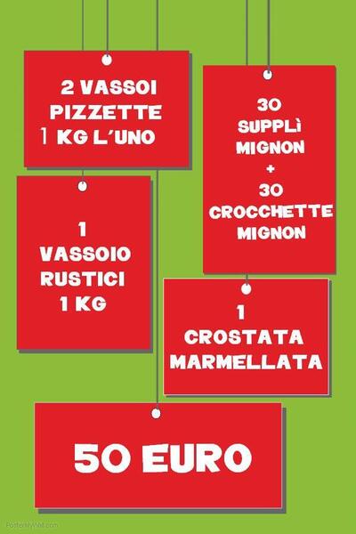 Ecco la pubblicità di Pizza & Dolci Fantasie