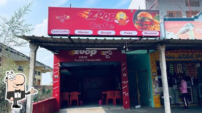 The interior of Zoop Cafe