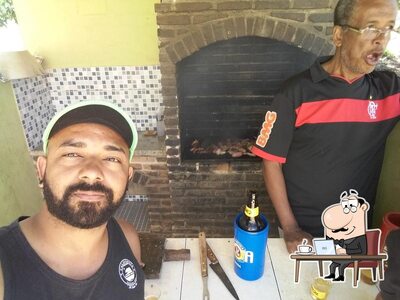 O interior do Bar Do Tatai