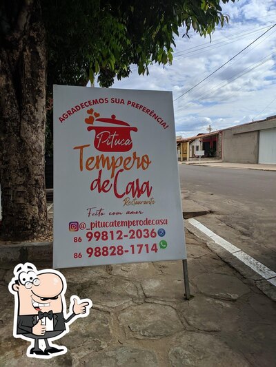 A publicidade mostra informações sobre o Pituca Tempero de Casa