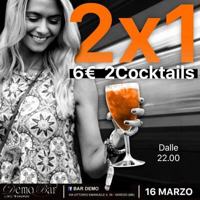 La pubblicità mostra le informazioni su Bar Demo