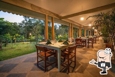 The interior of The Fig Tree Place